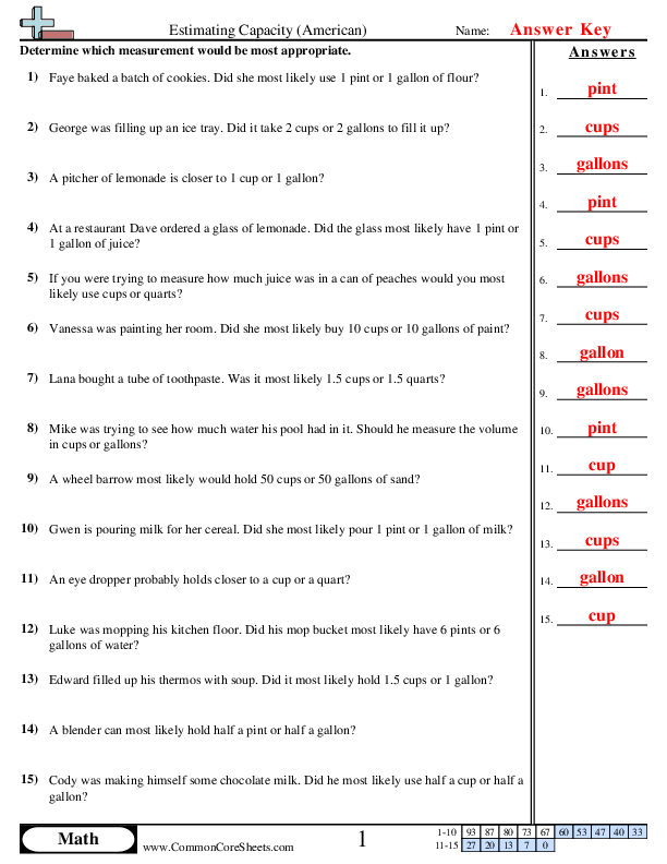  - american-capacity-word worksheet