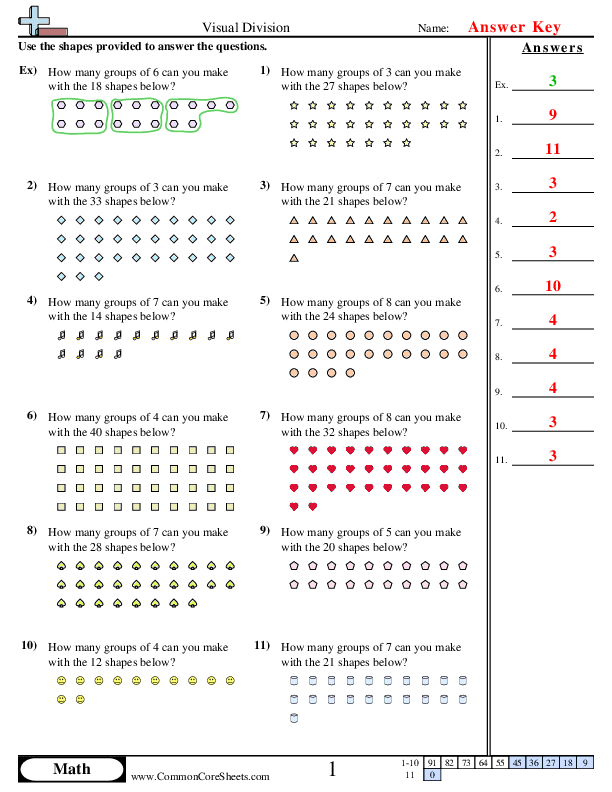  - no-remainder worksheet