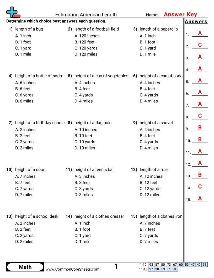 Related worksheet